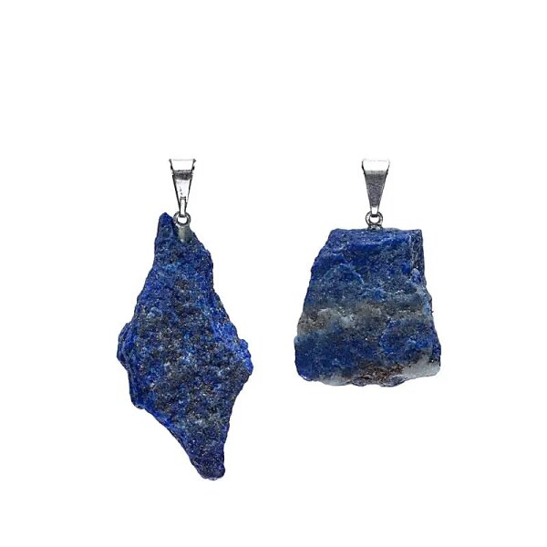 Edelstein Anhänger Lapislazuli roh -- ±2 cm