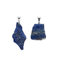 Edelstein Anhänger Lapislazuli roh -- ±2 cm