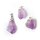 Edelsteinanh&auml;nger Amethyst Spitzen roh -- &plusmn;3cm