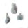 Edelsteinanh&auml;nger Blauer Calcit roh -- &plusmn;2.5cm