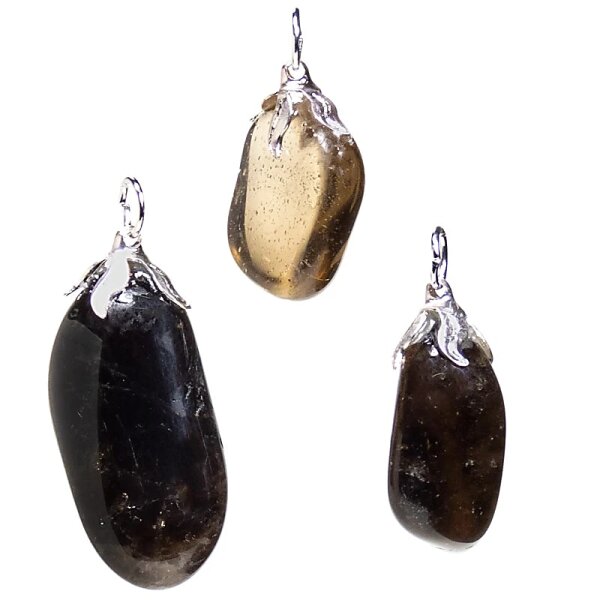 Edelsteinanhänger Rauchquarz --±1.5-3cm