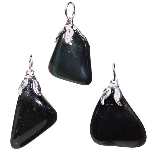 Edelsteinanhänger Regenbogen-Obsidian -- ±1.5-3cm