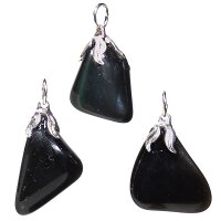 Edelsteinanhänger Regenbogen-Obsidian --...
