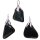 Edelsteinanh&auml;nger Regenbogen-Obsidian -- &plusmn;1.5-3cm