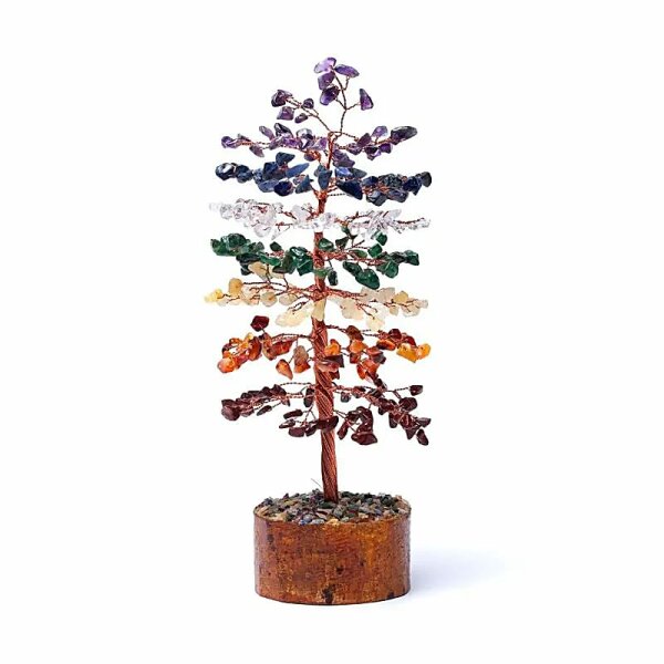 Edelsteinbaum 7 Chakren -- ±23cm