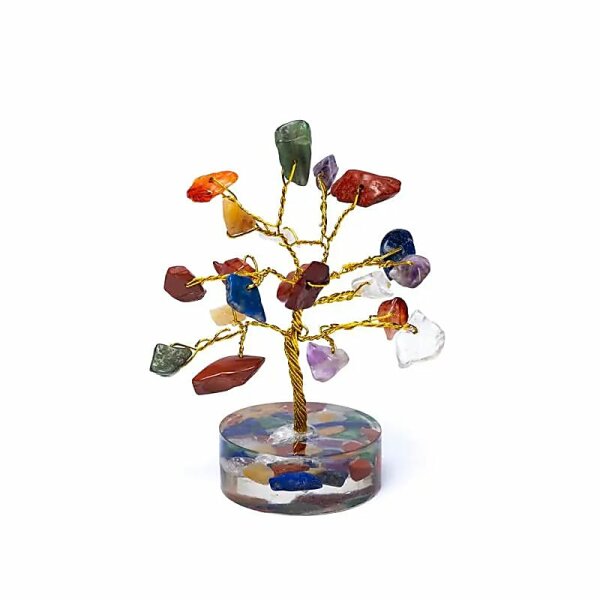 Edelsteinbaum 7 Chakren -- ±8cm