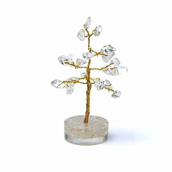 Edelsteinbaum Bergkristall -- ±8cm