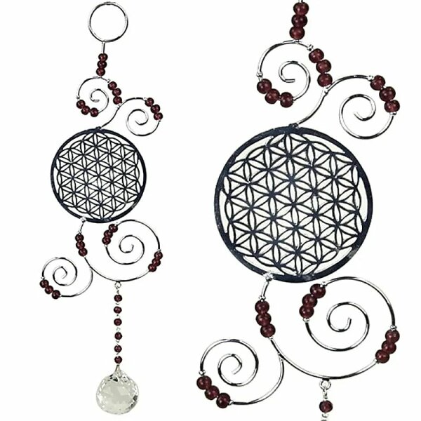 Feng Shui Dekorationshänger Blume des Lebens -- 20 cm
