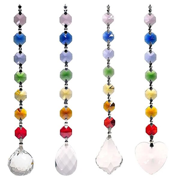 Feng-Shui Set 4 Chakra Ketten -- 20 cm