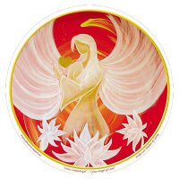 Fensterbilder Lotus LiebesEngel -- 11.7cm