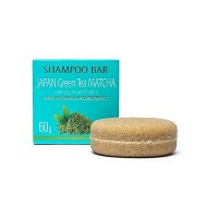 Festes natürliches Shampoo Jap. Grüntee -- 60 g