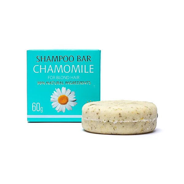 Festes natürliches Shampoo Kamille -- 60 g
