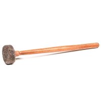 Filzschlägel Large Stiel aus Holz -- 70 g;...