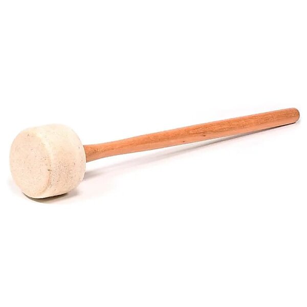 Filzschlägel Stiel aus Holz M -- 180 g; 32x6x4.5 cm