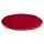 Flaches Kissen f&uuml;r Klangschale rund rot -- 15x1 cm