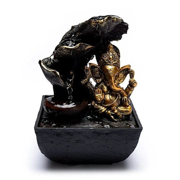 Ganesh Springbrunnen -- 13.3x13.3x19.5cm