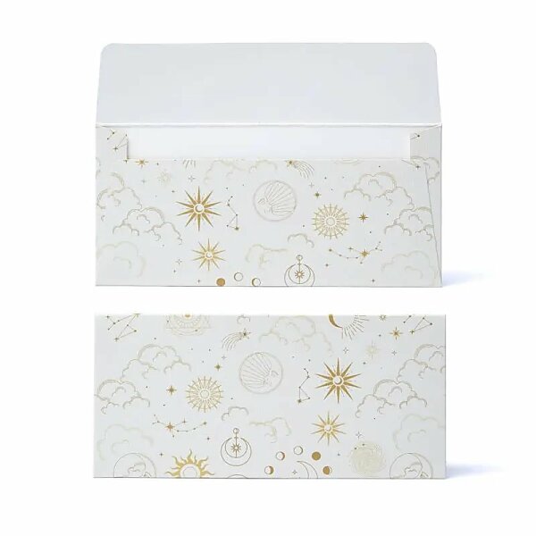 Geschenkkartenumschlag Astrologie -- 19x9cm