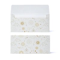 Geschenkkartenumschlag Astrologie -- 19x9cm