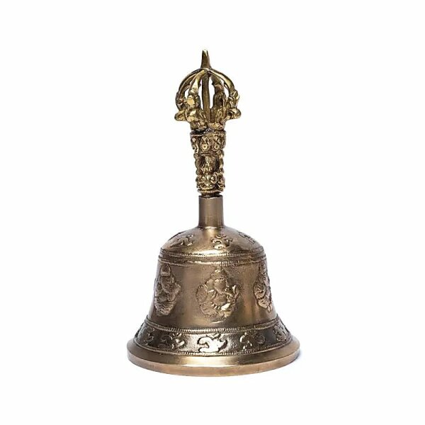 Glocke mit Ganesh und OM M – 8 x 15,7cm