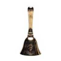 Glocke mit OHM Messing -- 9.5x4.5 cm