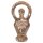 G&ouml;ttin Statuette Speckstein naturell -- 240 g; 12 cm