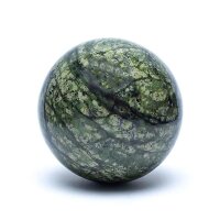 Grüne Serpentin Kugel -- 5 cm