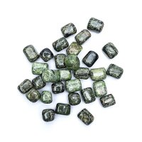 Grüne Serpentin Trommelsteine ??A-Qualität --...