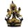Gr&uuml;ne Tara Statue Messing/goldfarben -- 624 g; 13 cm