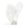 Gua sha Massagestein Bergkristall -- 40g; 8 cm