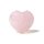 Handschmeichler Herz Rosenquarz -- &plusmn;4.5cm