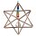 H&auml;ngende Merkaba mit Chakra-Kristall