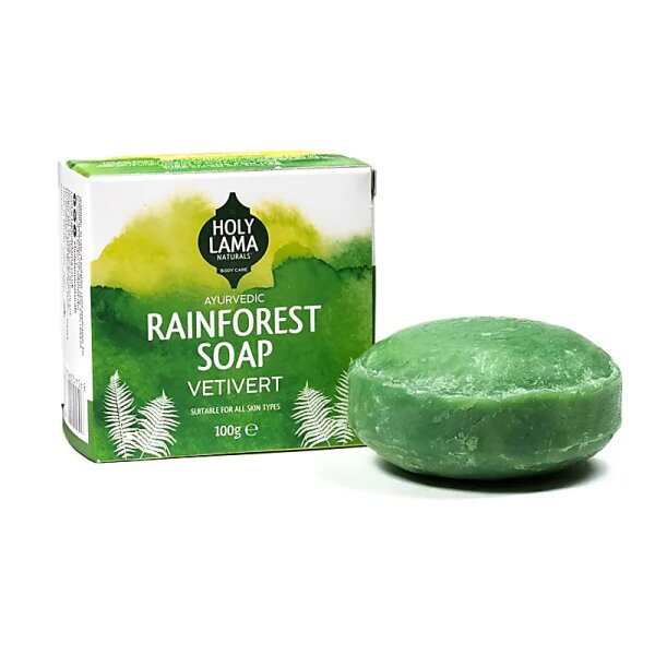 Holy Lama Vetiver Seife Rainforest -- 100 g