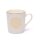 Kaffeetasse Blume des Lebens wei&szlig;/gold -- &plusmn;250 ml