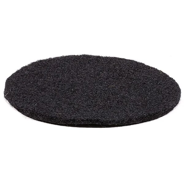 Kissen für Klangschale aus Filz schwarz -- 10x0.3 cm