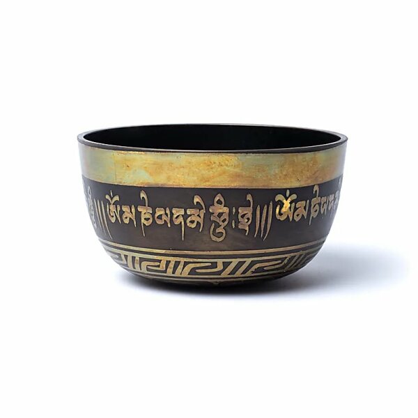 Klangschale OMPMH graviert -- 700-850 g; 16x7 cm