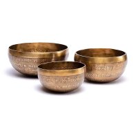 Klangschale Tibet graviert -- 3100-3400 g; 33 cm