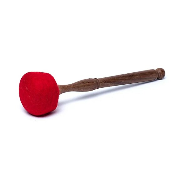 Klangschalen Filzschlägel M mit Holzgriff -- ±150g; ±29x7cm