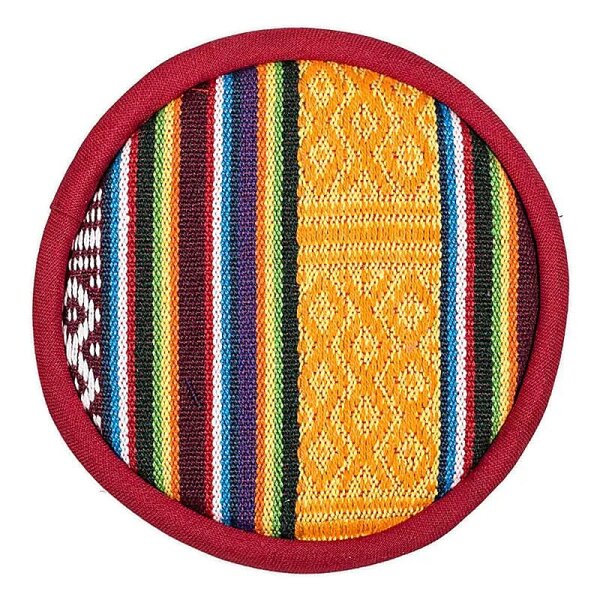 Klangschalenkissen flach - Tribal Design -- 10.5 cm