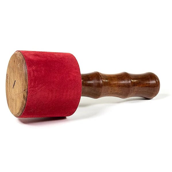 Klöppel für Klangschalen mit Wildleder -- 710 g; 25x10 cm