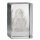Kristall laser Buddha auf dem Lotus rechteckig -- 8x5x5 cm