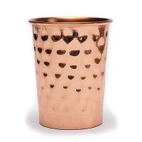 Kupfertrinkbecher Hammerschlag -- 250ml