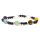 Lavastein Armband mit 7 Edelsteinen elastisch -- 0.4 cm