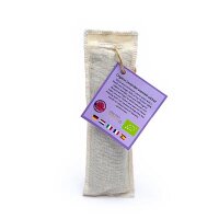 Lavendel-Duftsäckchen biologisch beige -- 5.5x17 cm
