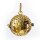 Lebensbaum Harmonie Ball goldfarben -- 2.5 cm