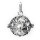 Lotus Harmonie Ball silberfarben -- 2.5 cm