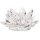 Lotus Kerzenhalter Kristall S -- 3x8 cm
