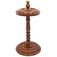 Luxuriöses Pendeldisplay Holz -- 45x20 cm