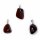 Mahagoni Obsidian Edelstein Anh&auml;nger &Ouml;se eingesteckt -- &plusmn;1-2.5 cm