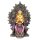 Maitreya Buddha bemalt -- 400 g; 10x7x15 cm