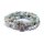 Mala Amazonit - elastisch - mit Buddha -- 0.8 cm